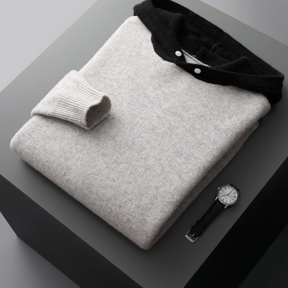 Casaco com capuz Nova Merino Wool