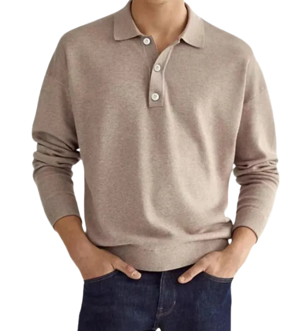 Camisola pólo elegante