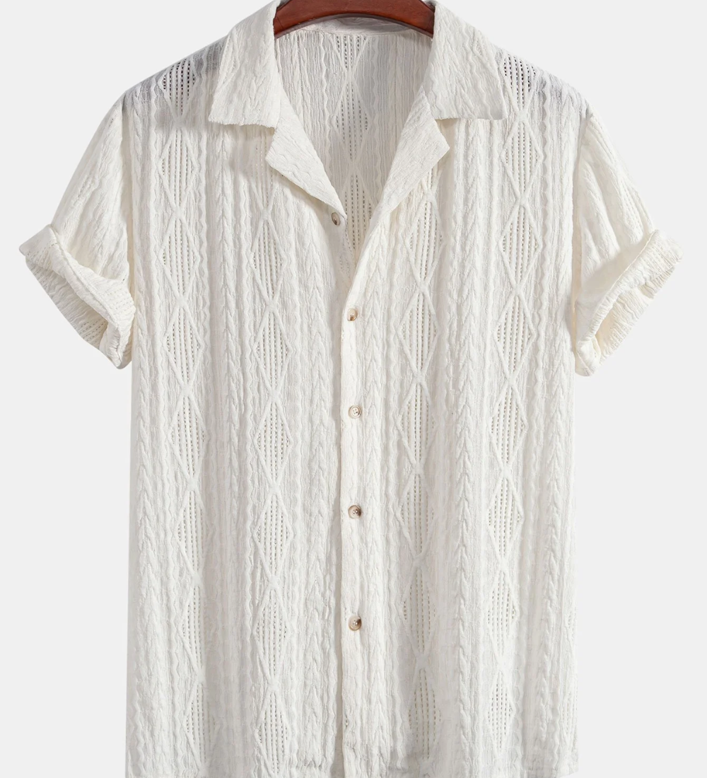 Camisa de manga curta Biarritz