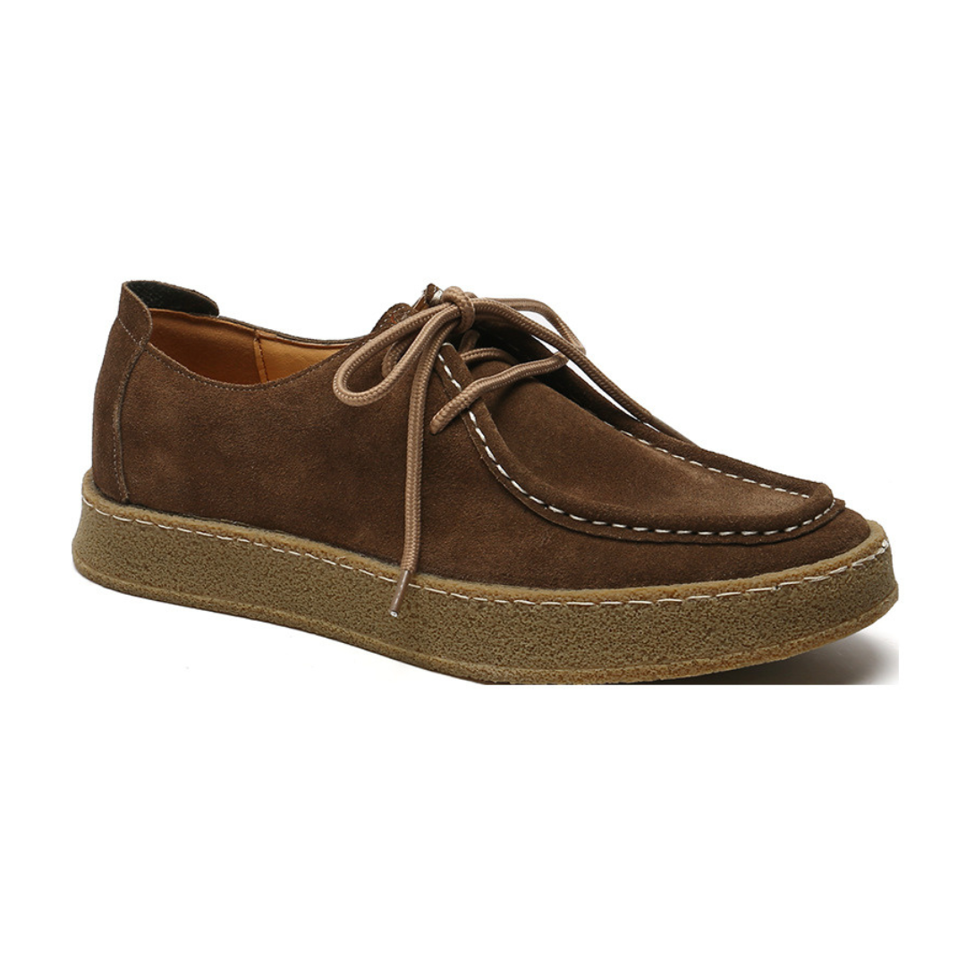 Sapatos casuais de camurça para a cidade
