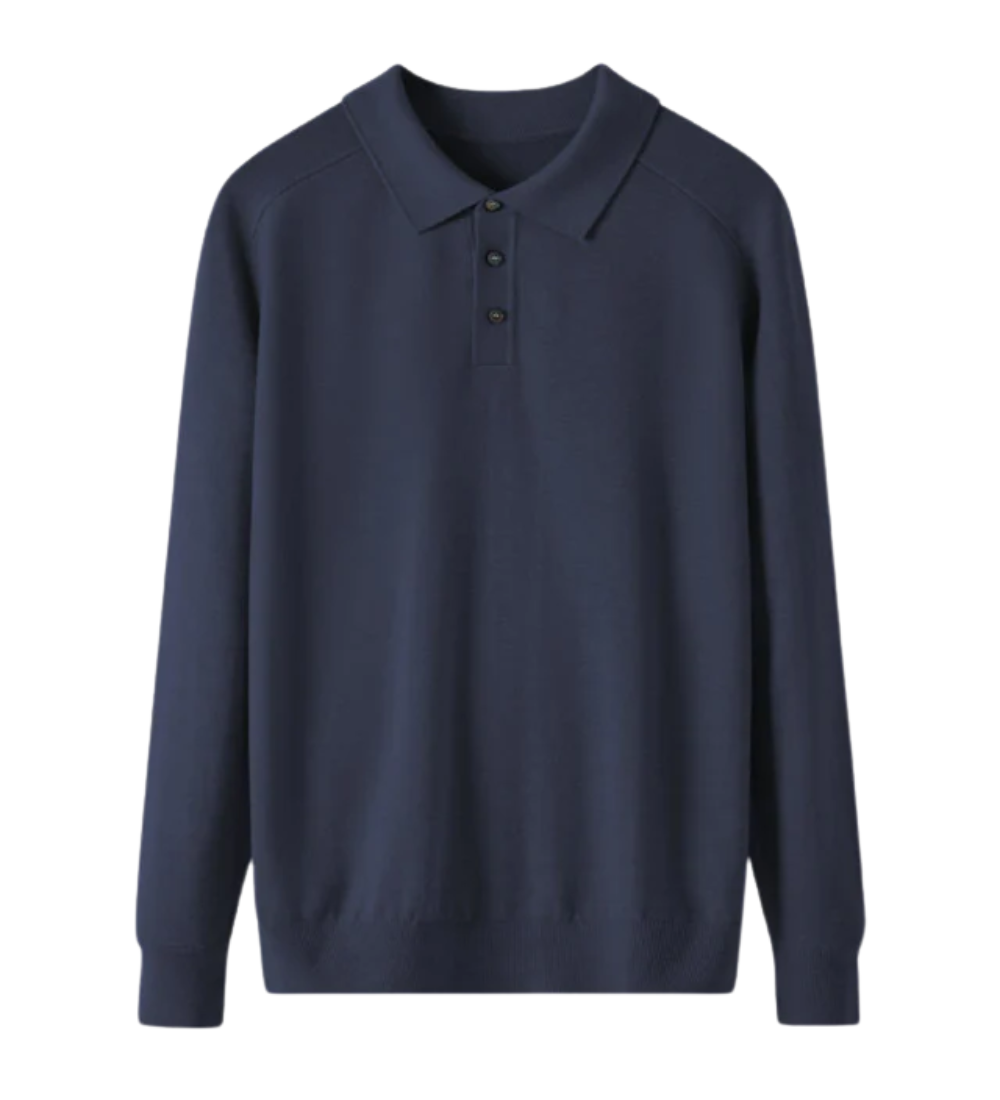 Polo Bellagio de lã merino