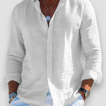 Moda Lusitana - Camisa Casual de Algodão