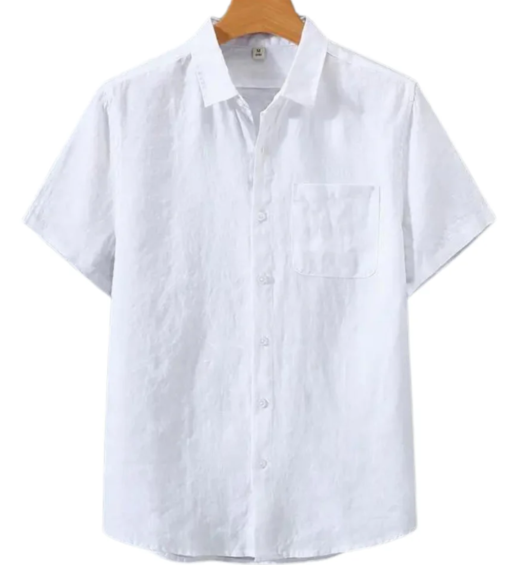 Camisa de linho Santorini
