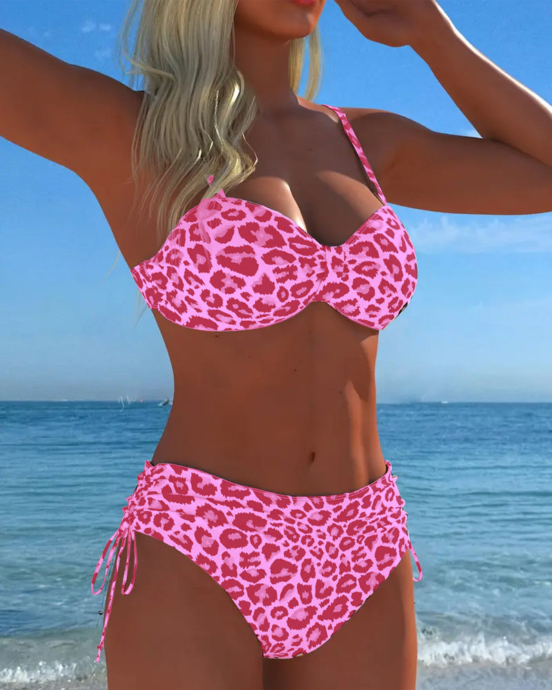 Moda Lusitana - Biquíni Leopardo Estilo Férias