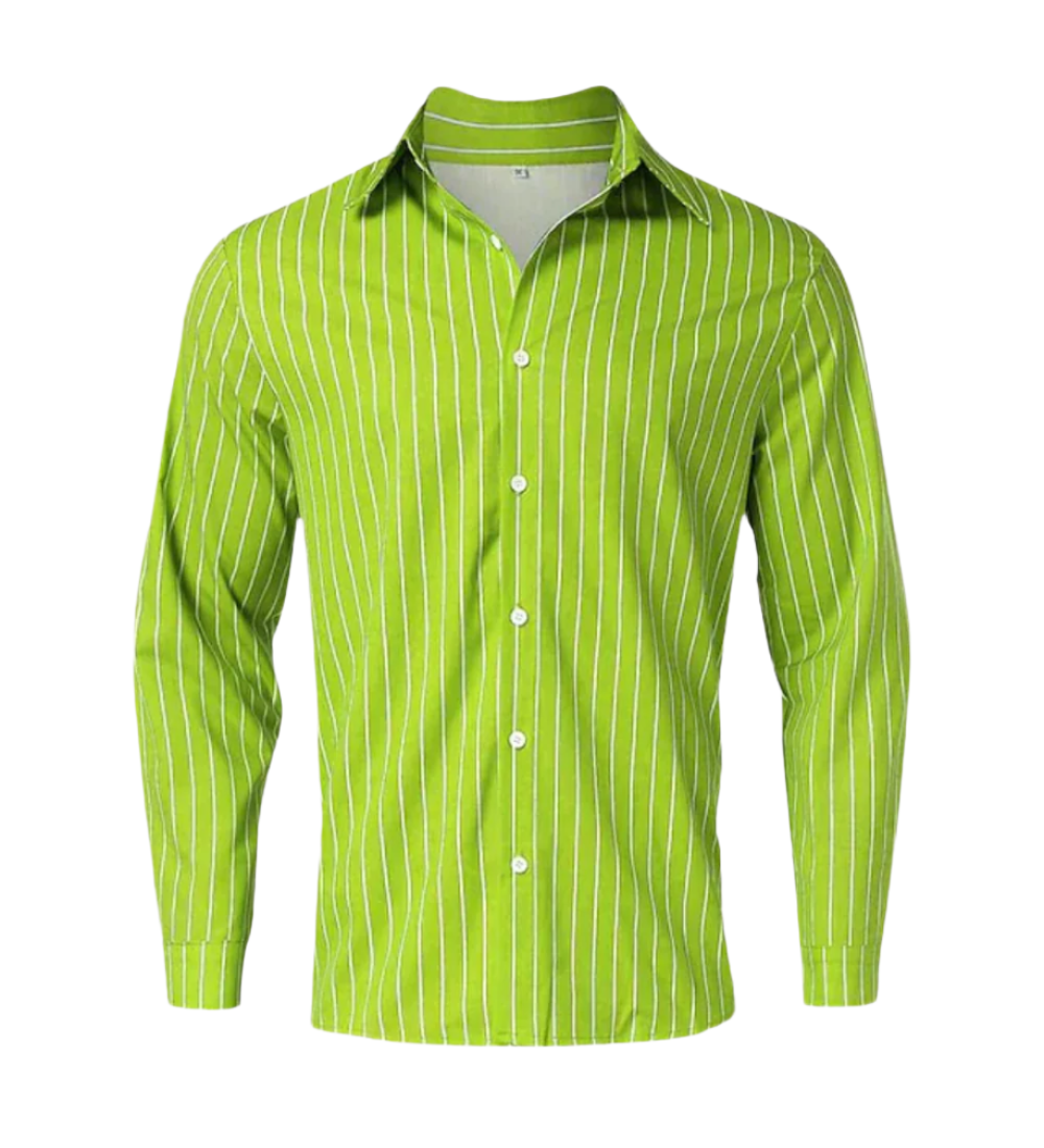 Camisa às riscas