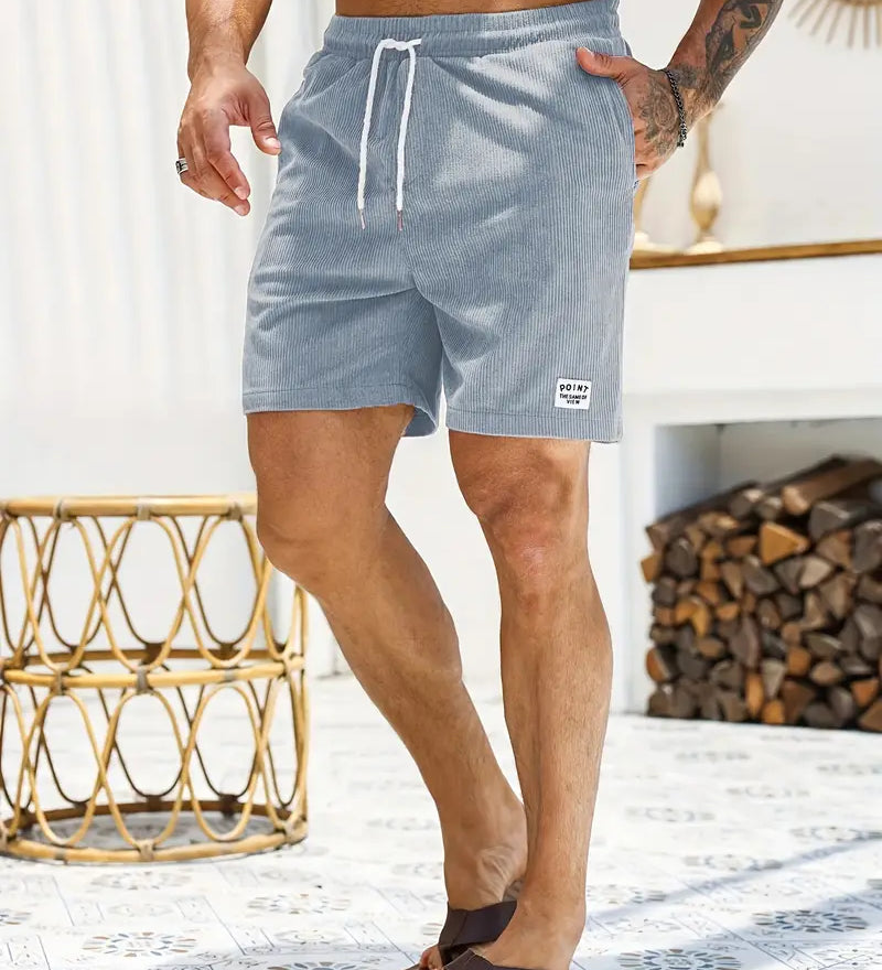 Calções casuais para homem