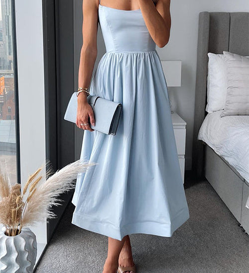 Martina™ | Vestido midi com alças