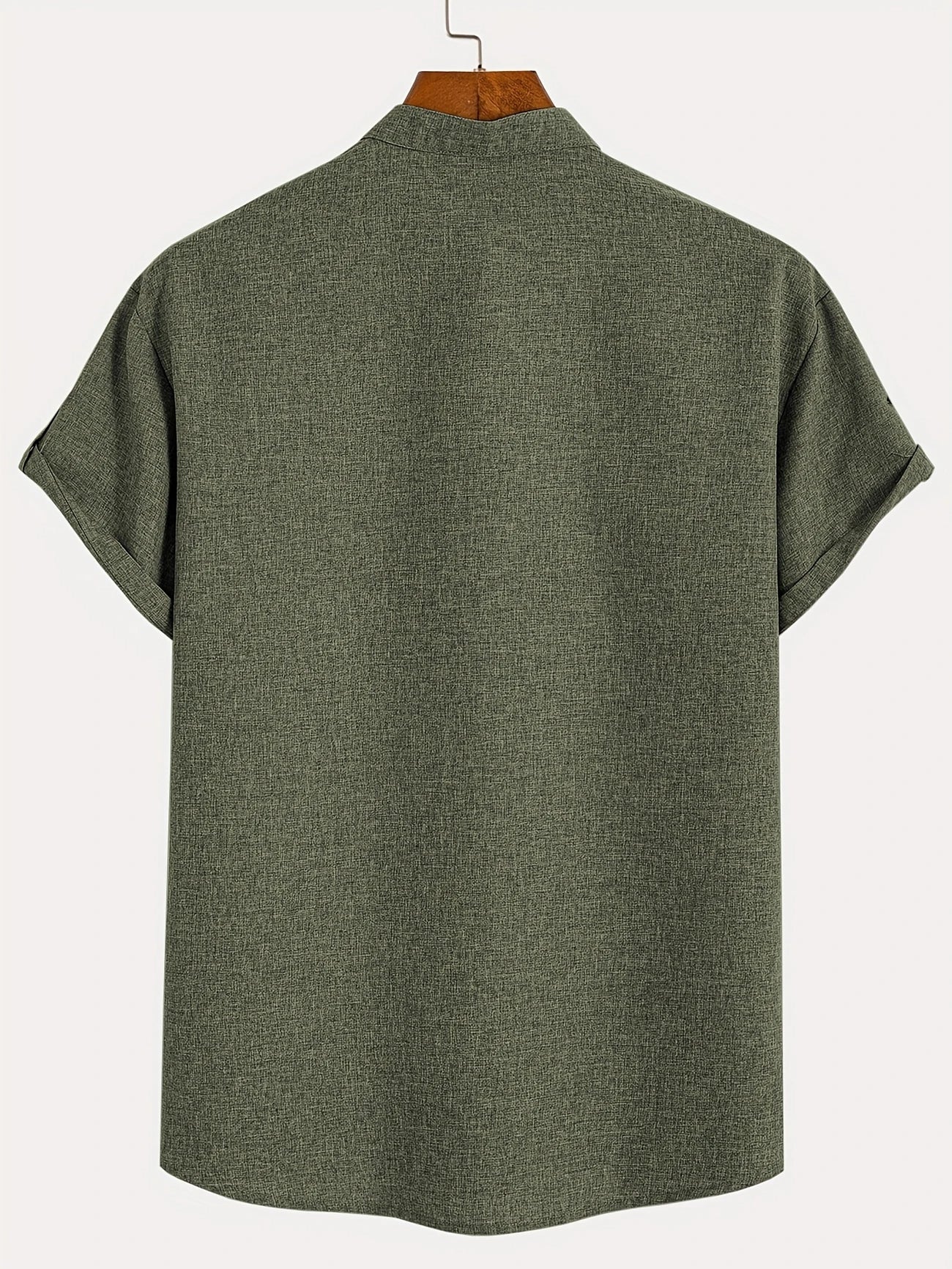 Moda Lusitana - Camisa Elegante com Colarinho Moderno