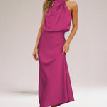 Vestido Glamouroso Halter