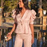 Moda Lusitana - Conjunto de Jacquard Elegante