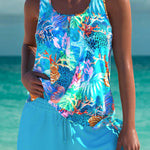 Moda Lusitana - Conjunto de Tankini Elegante