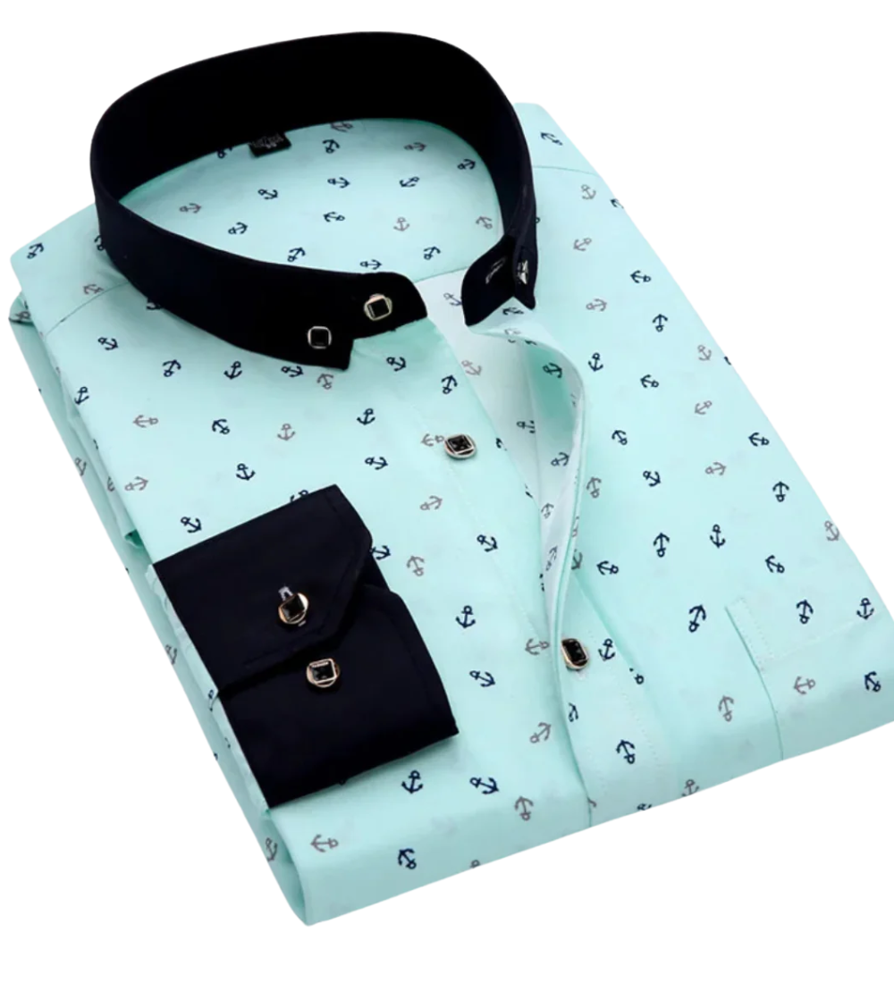 Givalli - Camisa com estampado náutico