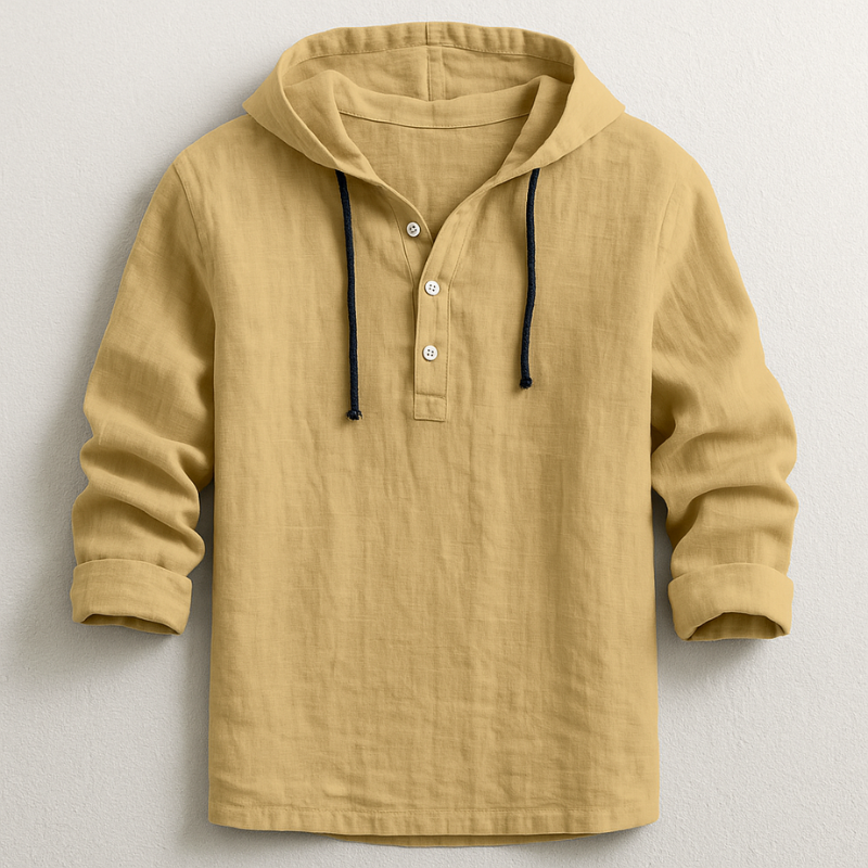 Camisa com capuz elegante