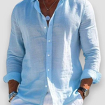 Moda Lusitana - Camisa Casual de Algodão