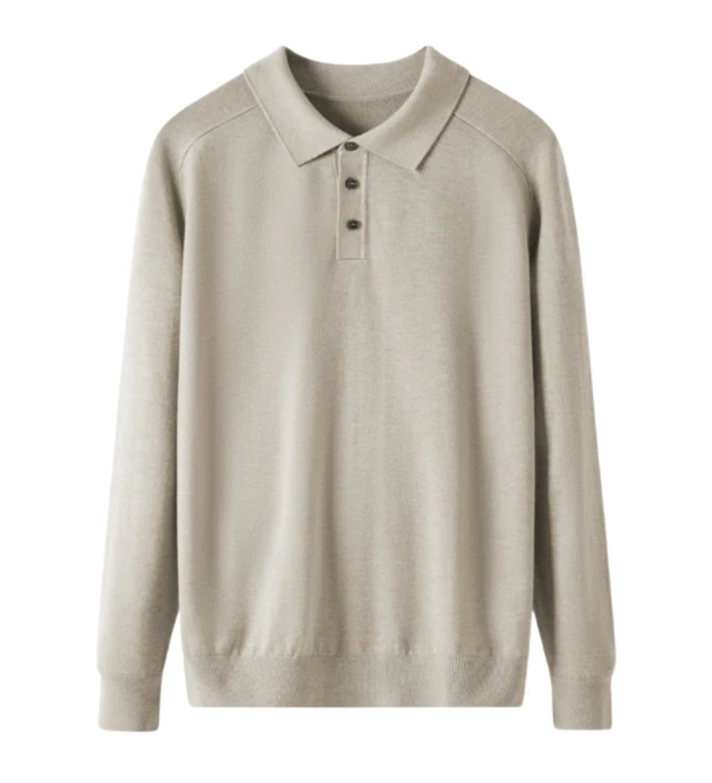 Polo Bellagio de lã merino