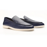 Mocassins em pele de vaca