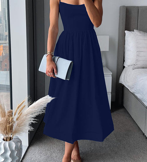 Martina™ | Vestido midi com alças