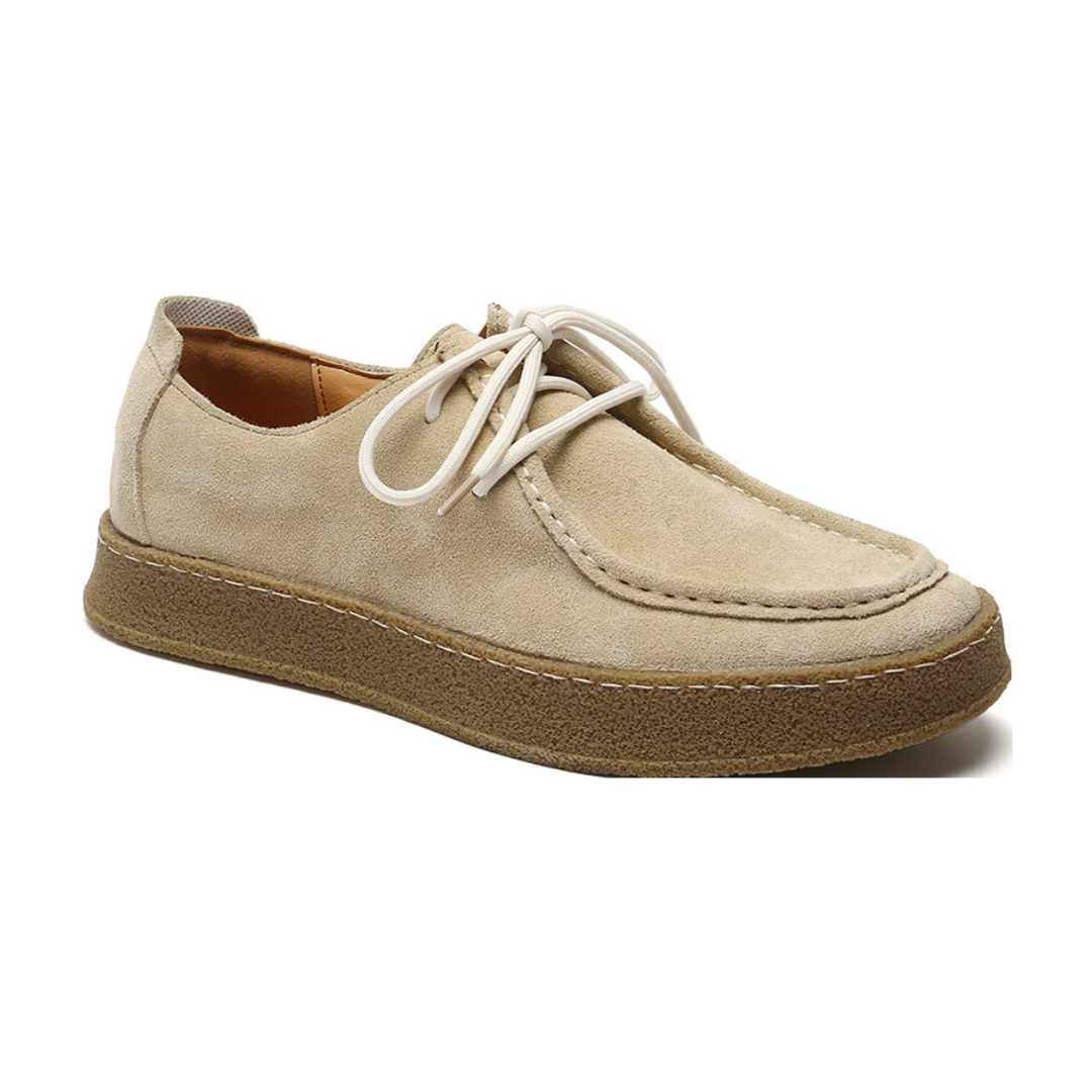 Sapatos casuais de camurça para a cidade