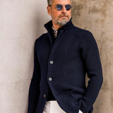 Moda Lusitana - Casaco de Malha Elegante