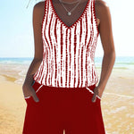 Moda Lusitana - Conjunto de Tankini com Estilo Casual