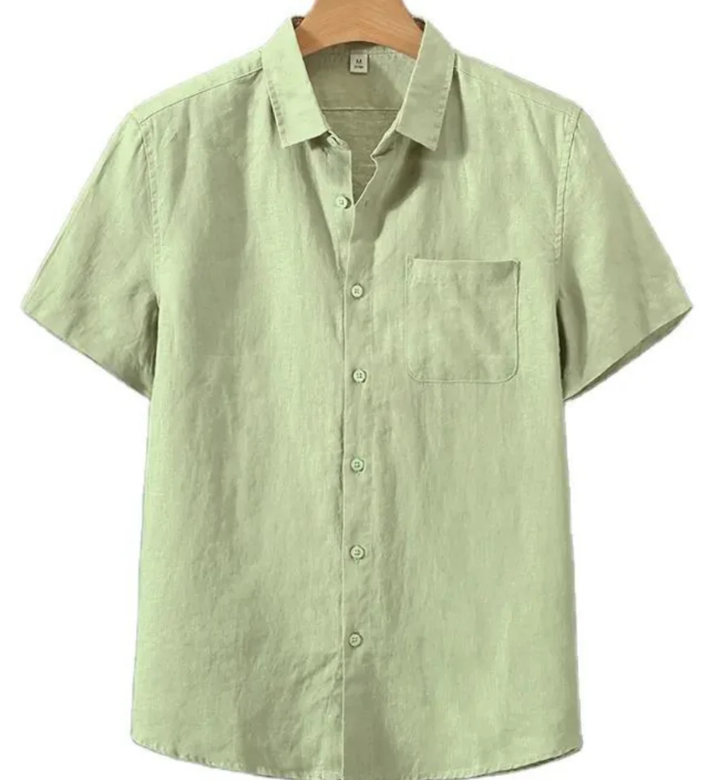 Camisa de linho Santorini