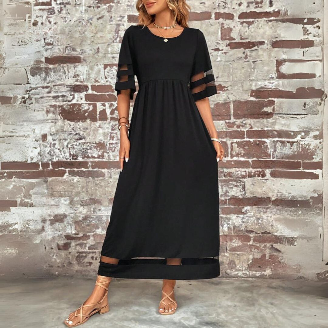 Nadia™ - Vestido com cobertura de barriga