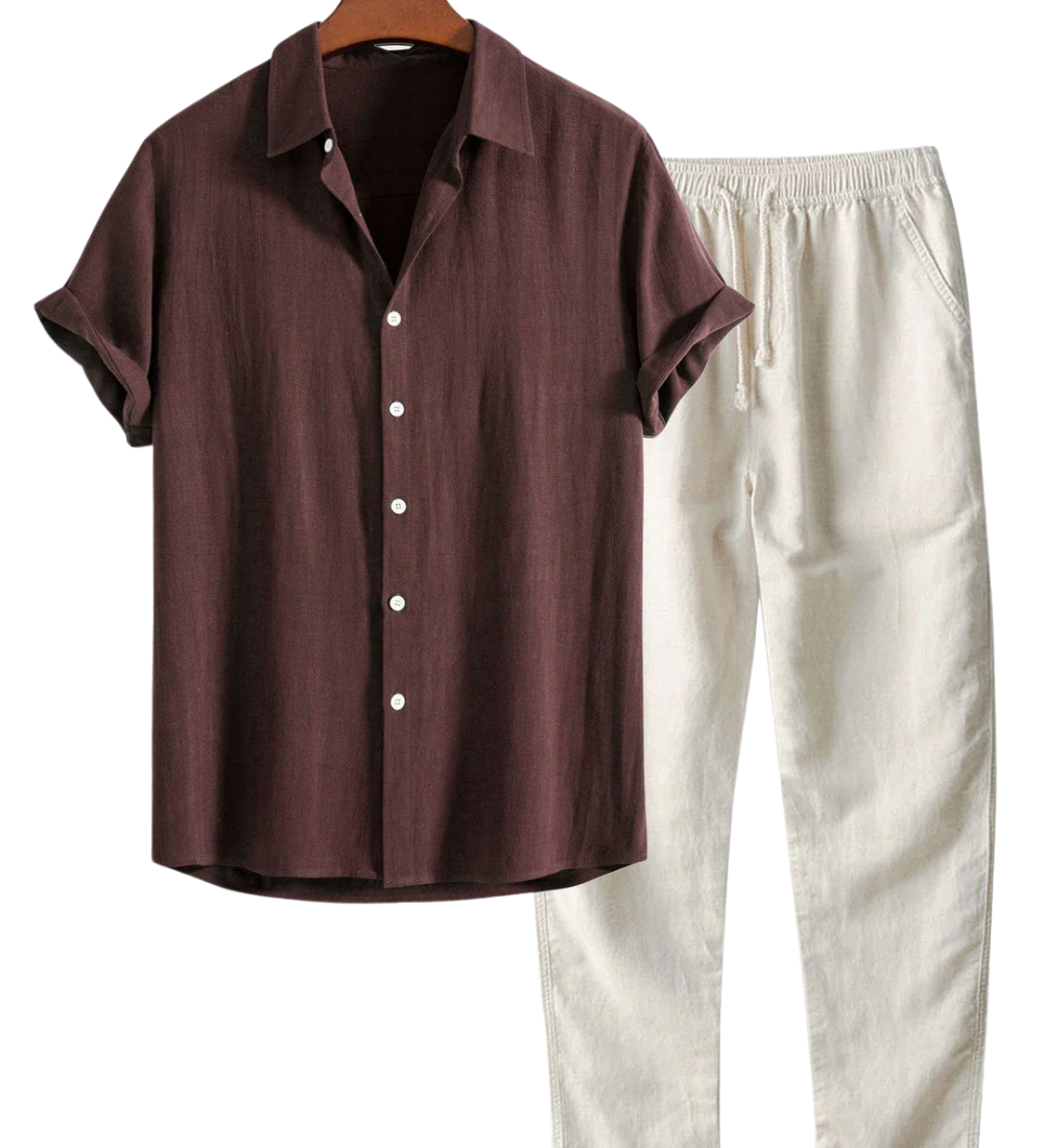 Conjunto de linho Sydney