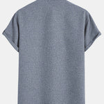 Moda Lusitana - Camisa Elegante com Colarinho Moderno