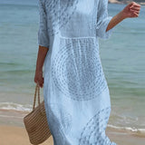 Moda Lusitana - Vestido Bordado Casual