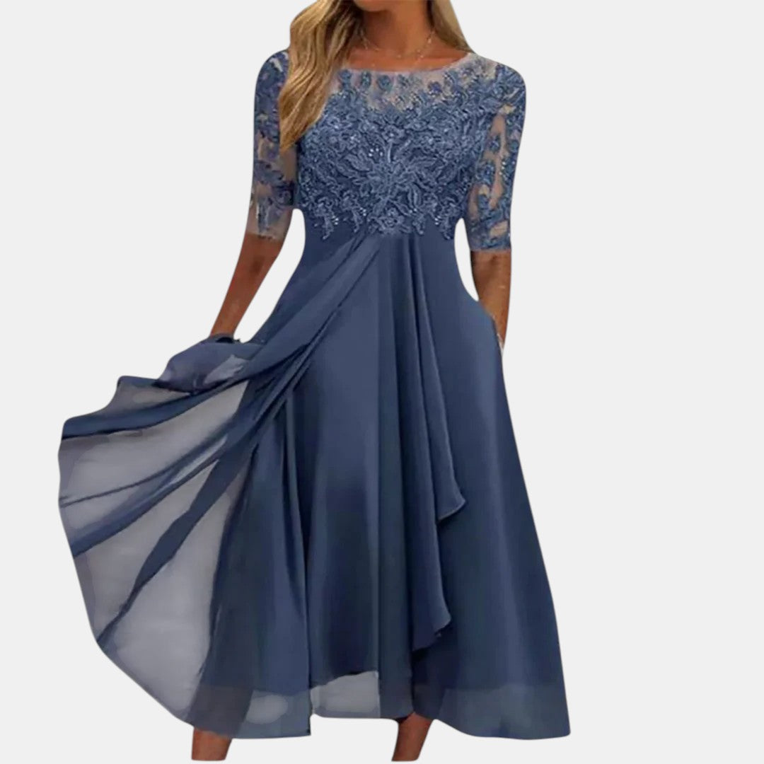 Vestido Elegante de Renda