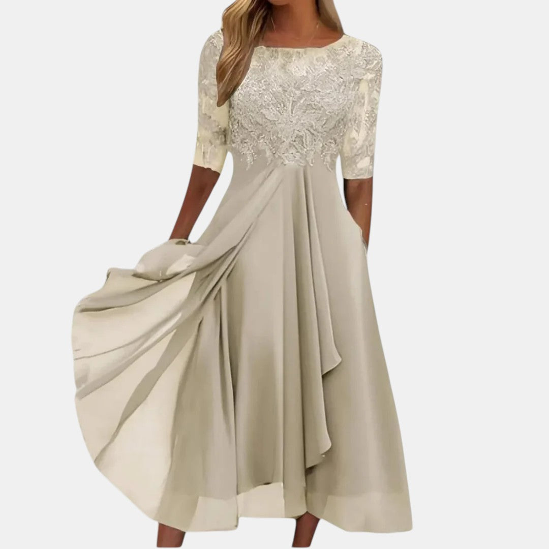 Vestido Elegante de Renda