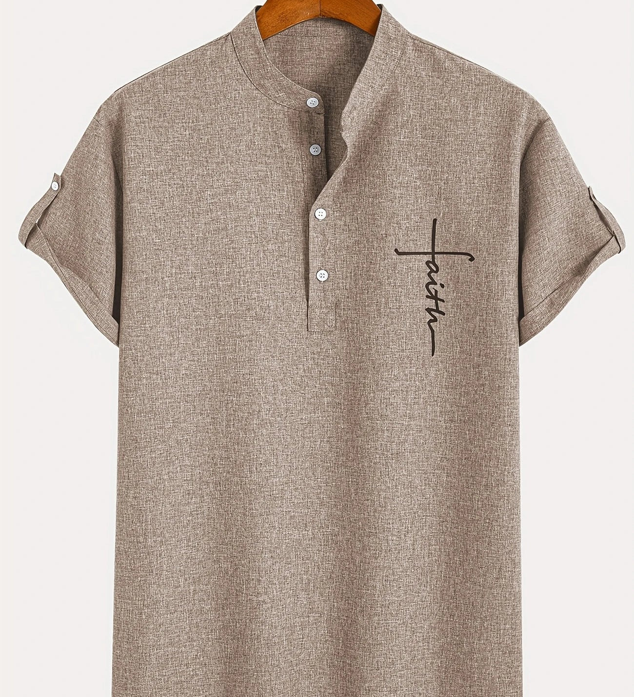 Moda Lusitana - Camisa Elegante com Colarinho Moderno