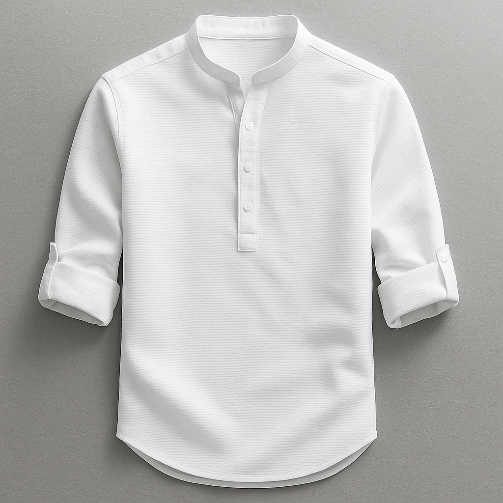 Moda Lusitana - Polo Henley Casual