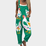 Moda Lusitana - Macacão Confortável Estampado