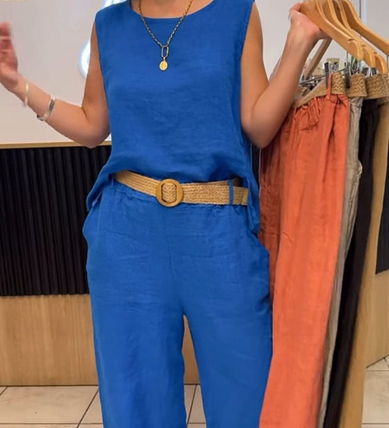 Lenila - Conjunto boho de duas peças