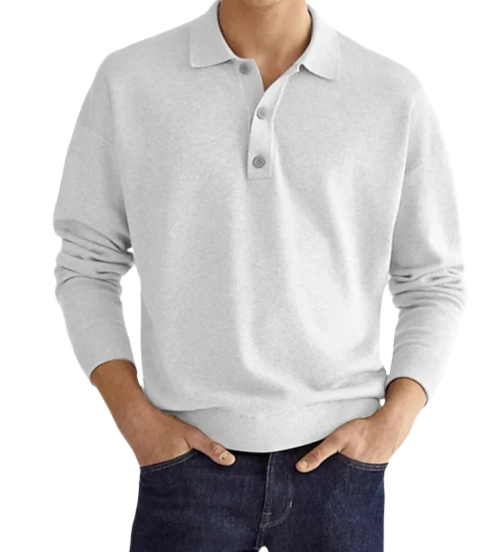 Camisola pólo elegante
