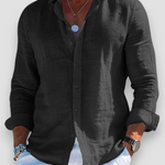 Moda Lusitana - Camisa Casual de Algodão