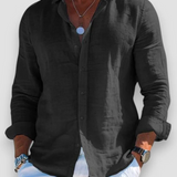 Moda Lusitana - Camisa Casual de Algodão