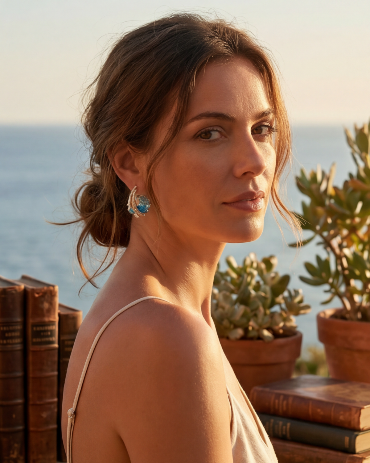 Brincos Elegância do Mar