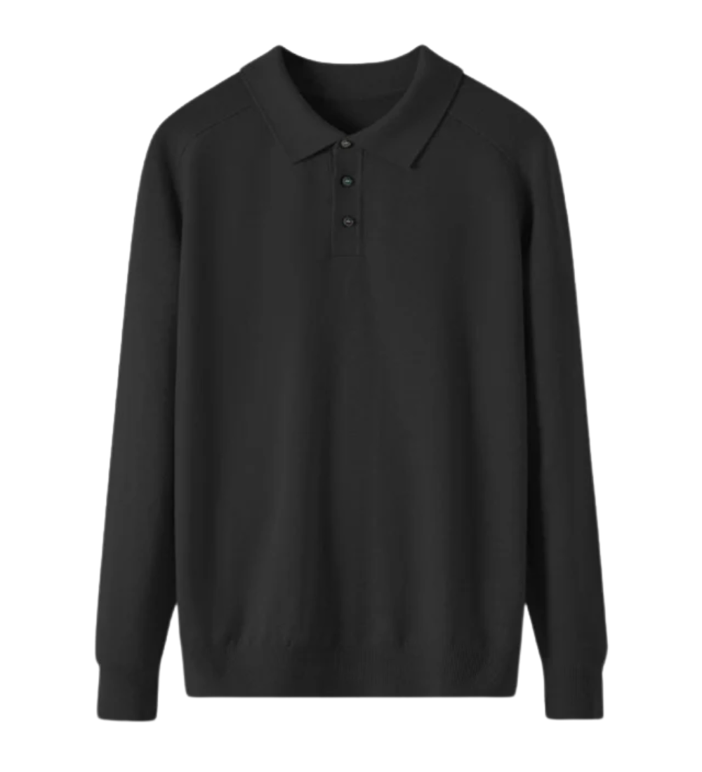 Polo Bellagio de lã merino