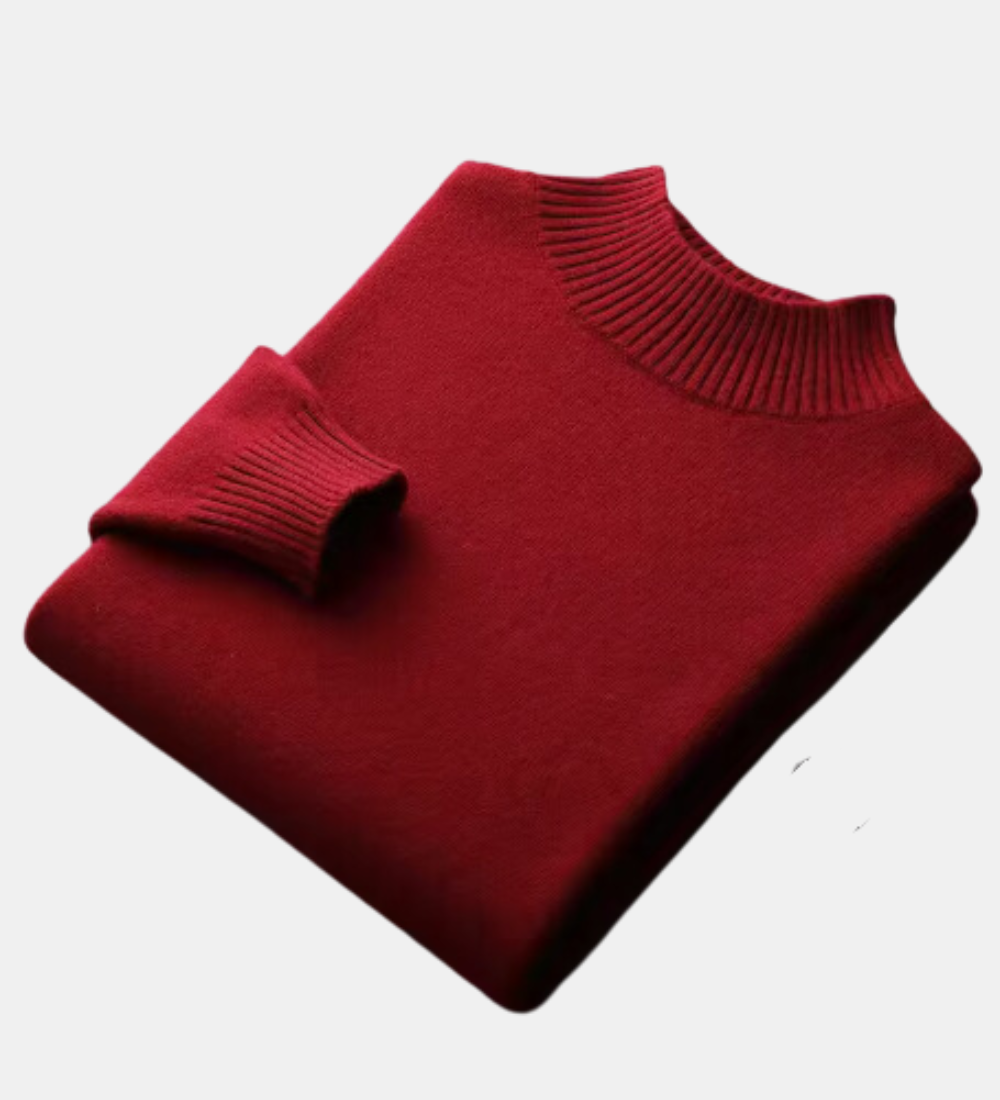 Camisola de gola alta Mercurius em lã