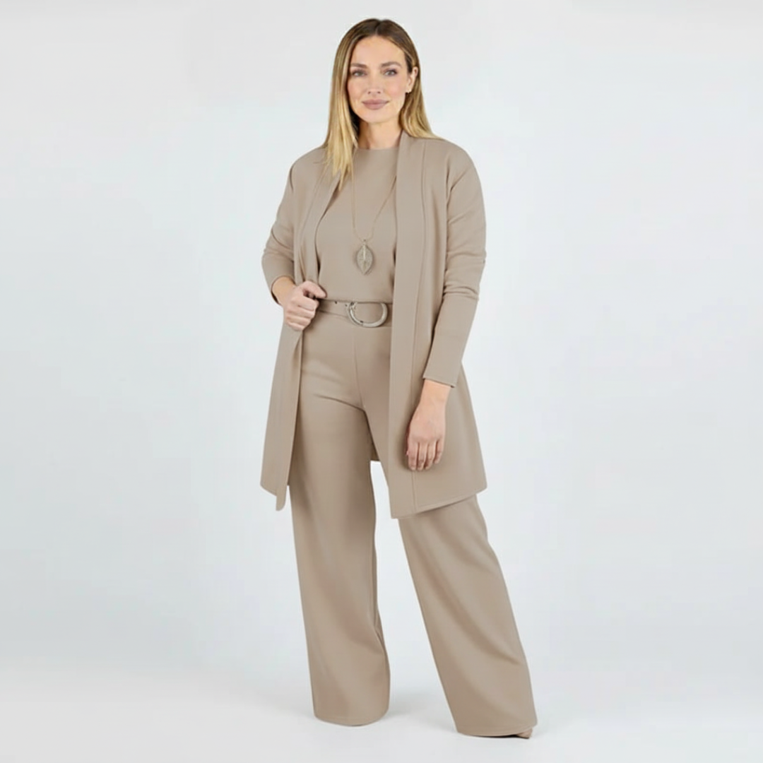 Dionisa - Conjunto Premium de 3 Peças – Look Completo Elegante e Confortável