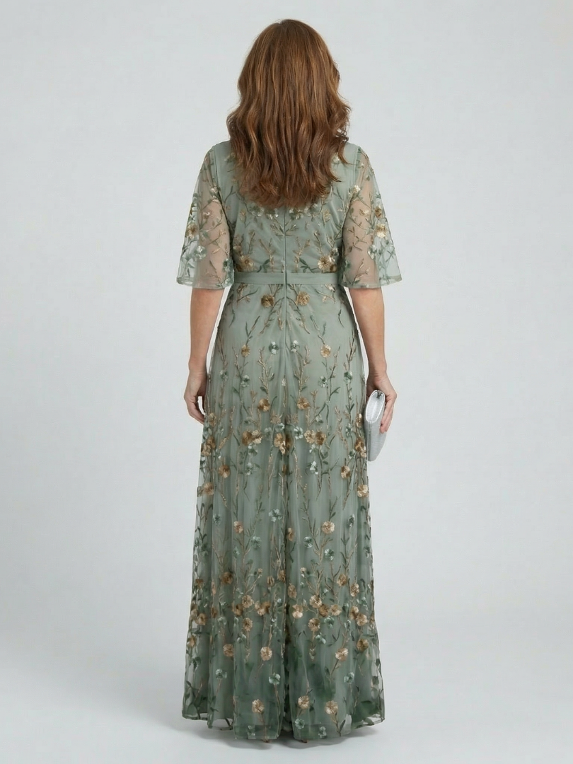 Moda Lusitana - Vestido Maxi Flutuante Floral