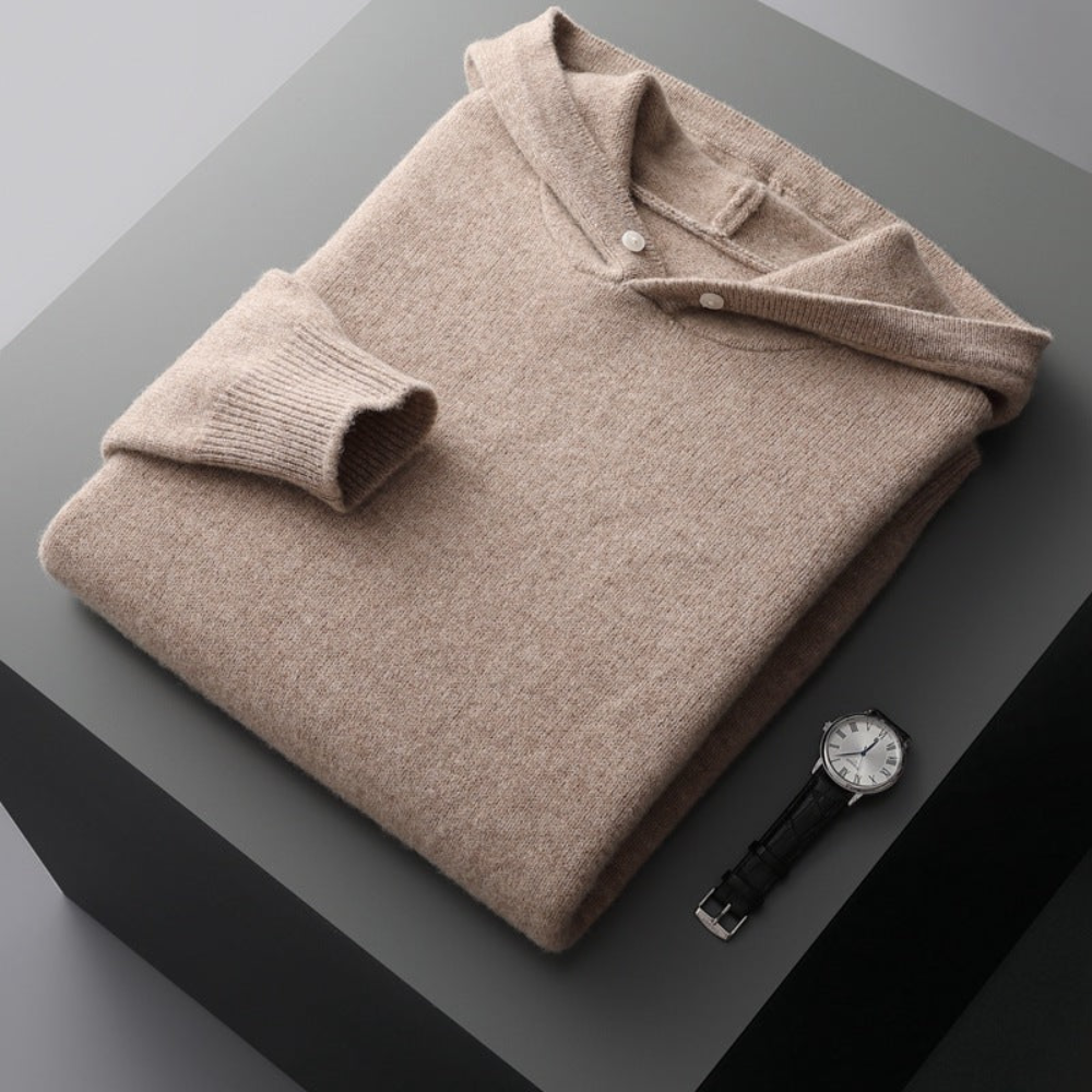 Casaco com capuz Nova Merino Wool