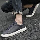 Sapatos de couro elegantes