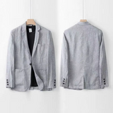 Conjunto de linho elegante