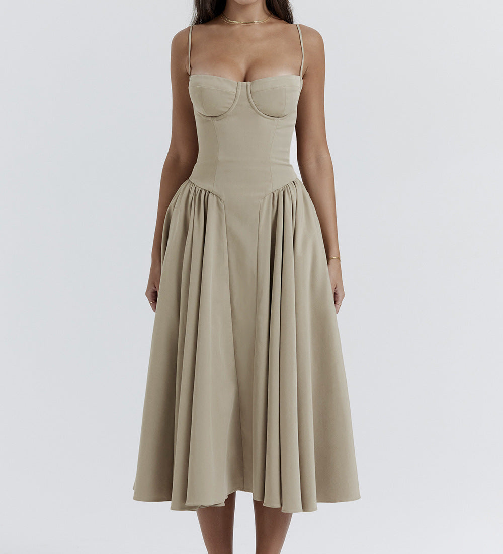 Kiki | Vestido midi retrô