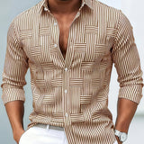 Moda Lusitana - Camisa de Homem às Riscas Vintage