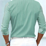 Moda Lusitana - Camisa de Homem às Riscas Vintage