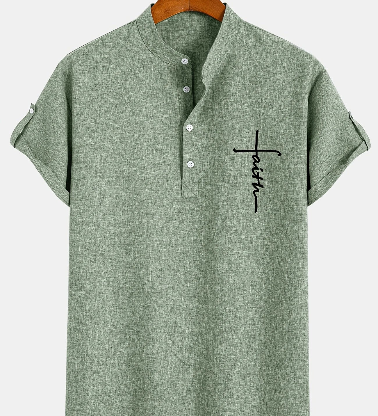 Moda Lusitana - Camisa Elegante com Colarinho Moderno